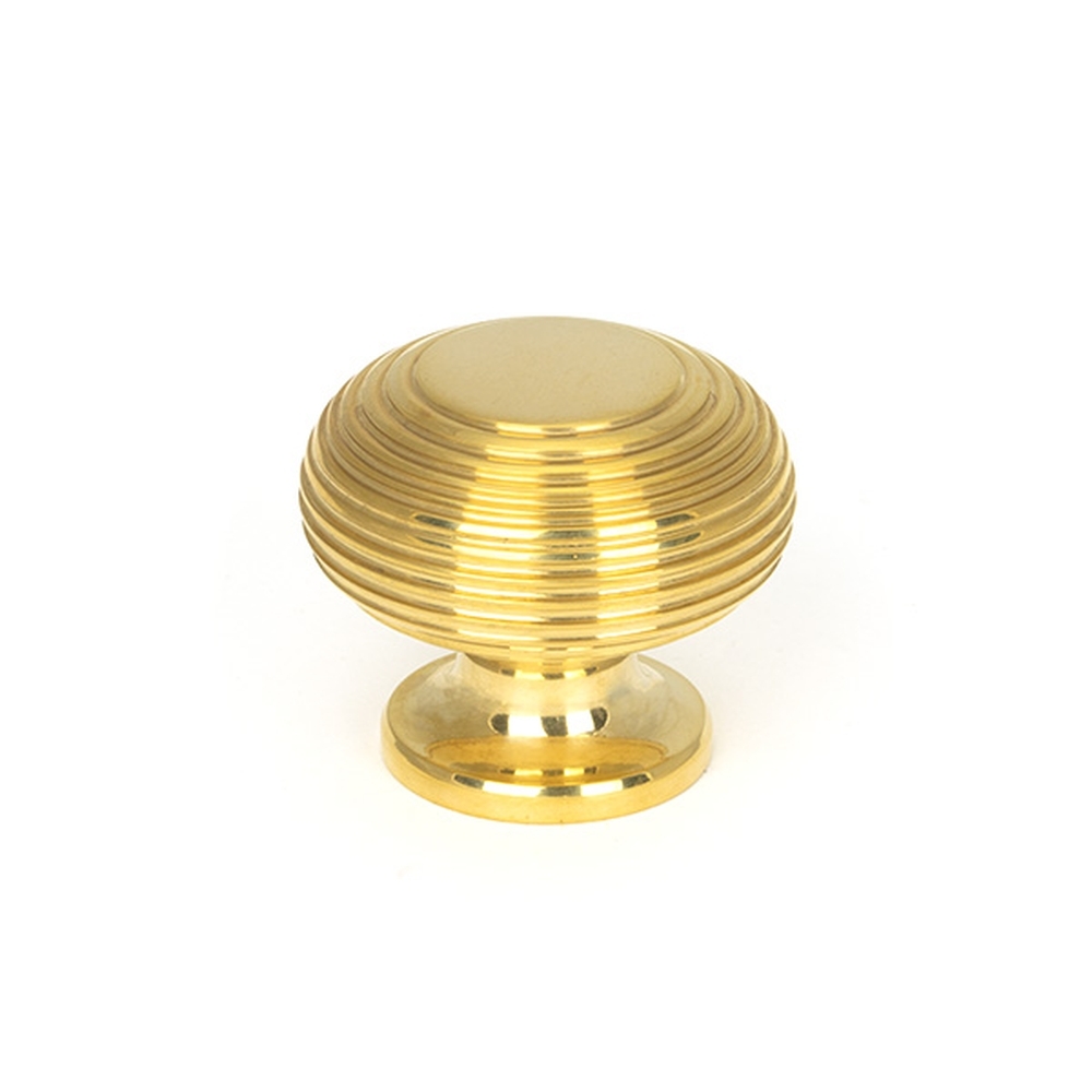 91770  40mm  Polished Brass  From The Anvil Beehive Cabinet Knob