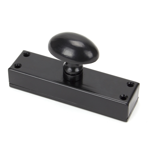 91791 • 130mm x 35mm • Black • From The Anvil knob for Cremone Bolt