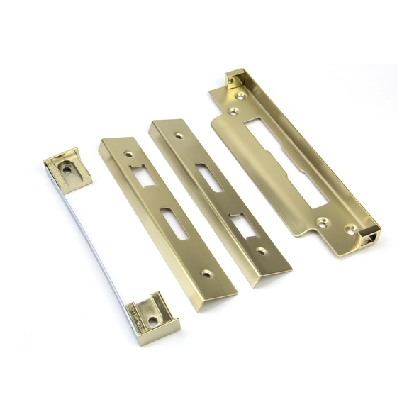 91830    PVD Brass  From The Anvil Rebate Kit for Sash Lock