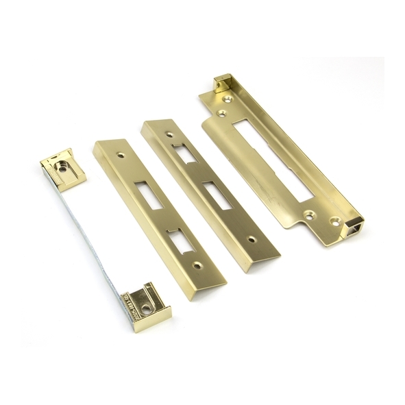 91841 • ½ • PVD Brass • From The Anvil Euro Sash Lock Rebate Kit