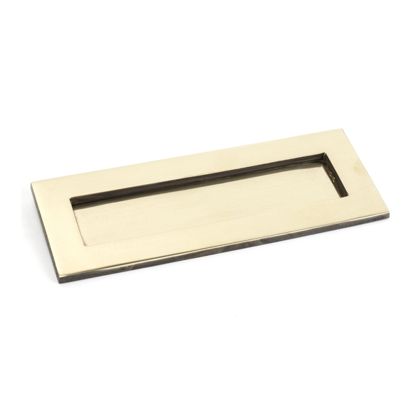 91880 • 265 x 108mm • Aged Brass • From The Anvil Small Letter Plate
