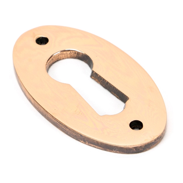 91927 � 51 x 31mm � Polished Bronze � From The Anvil Oval Escutcheon