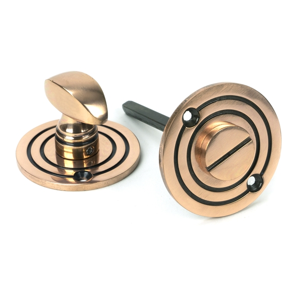 91930 � 50 x 3mm � Polished Bronze � From The Anvil Round Bathroom Turn