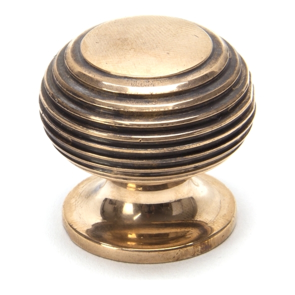 91948 • 30mm Ø • Polished Bronze • From The Anvil Beehive Cabinet Knob