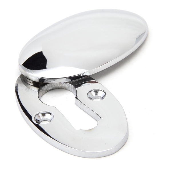 91990 � 50 x 29mm � Polished Chrome � From The Anvil Oval Escutcheon & Cover
