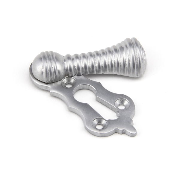 91994 � 58 x 25mm � Satin Chrome � From The Anvil Beehive Escutcheon