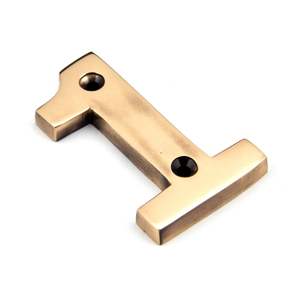 92021  78mm  Polished Bronze  From The Anvil Numeral 1