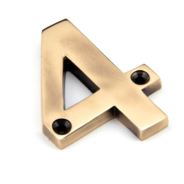 92024  78mm  Polished Bronze  From The Anvil Numeral 4