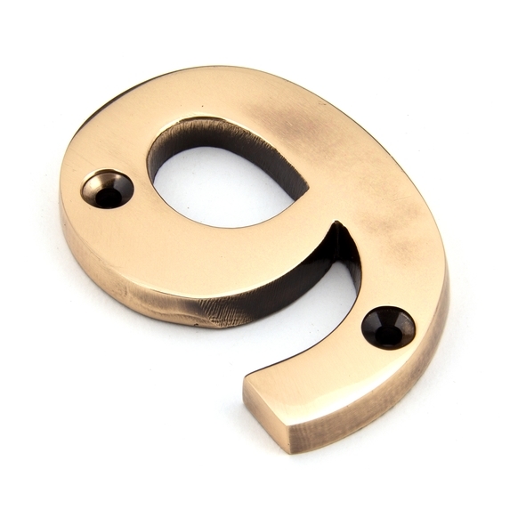 92029  78mm  Polished Bronze  From The Anvil Numeral 9