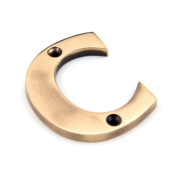 92031C  78mm  Polished Bronze  From The Anvil Letter C