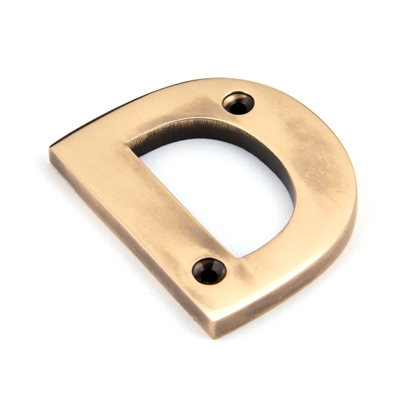 92031D • 78mm • Polished Bronze • From The Anvil Letter D