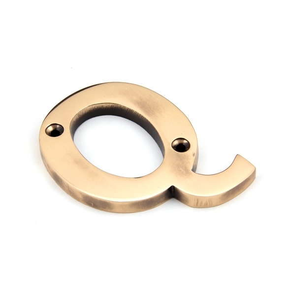 92031Q • 78mm • Polished Bronze • From The Anvil Letter Q