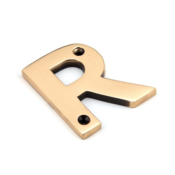 92031R  78mm  Polished Bronze  From The Anvil Letter R