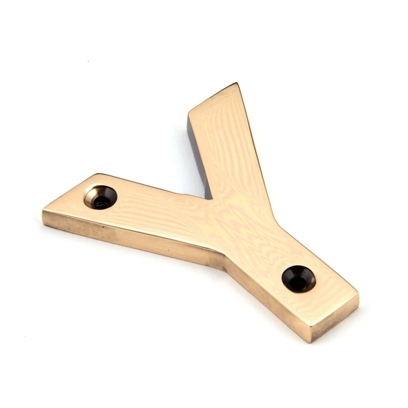 92031Y  78mm  Polished Bronze  From The Anvil Letter Y