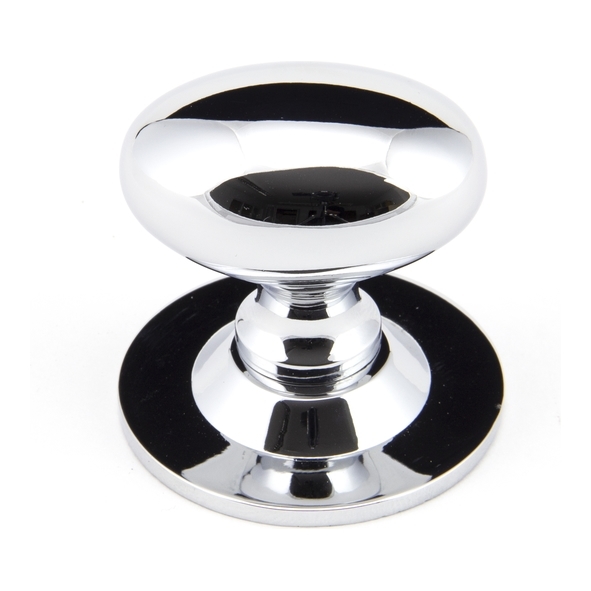 92033 • 40mm x 27mm • Polished Chrome • From The Anvil Oval Cabinet Knob