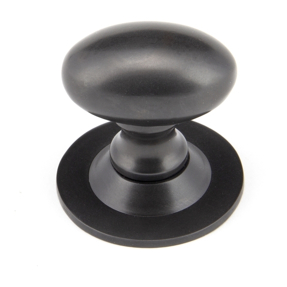 92036 • 33 x 22mm • Aged Bronze • From The Anvil Oval Cabinet Knob