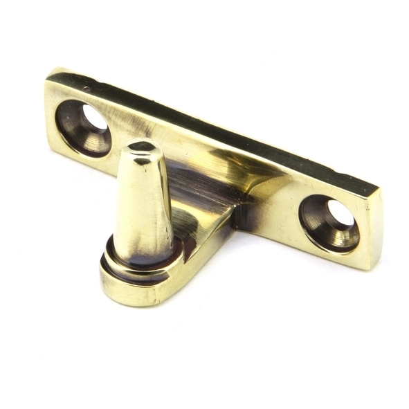 92038  48 x 12 x 4mm  Aged Brass  From The Anvil Cranked Stay Pin