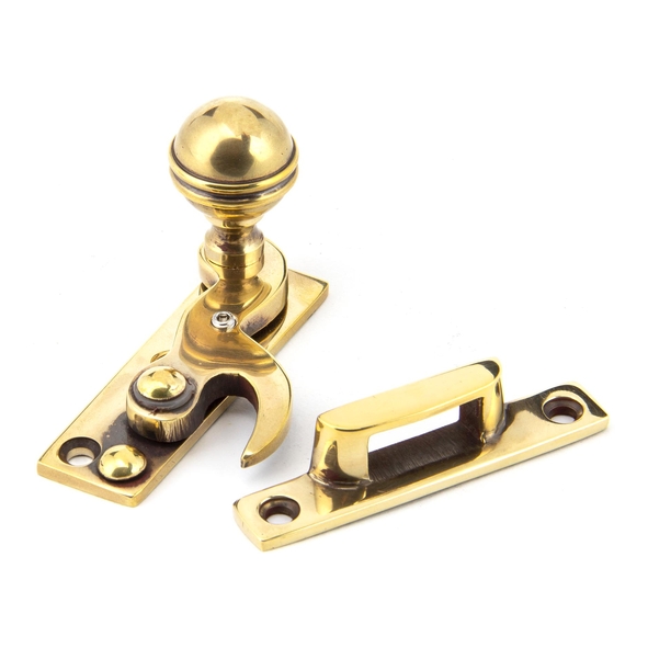 92042 � 64 x 19mm � Aged Brass � From The Anvil Prestbury Sash Hook Fastener