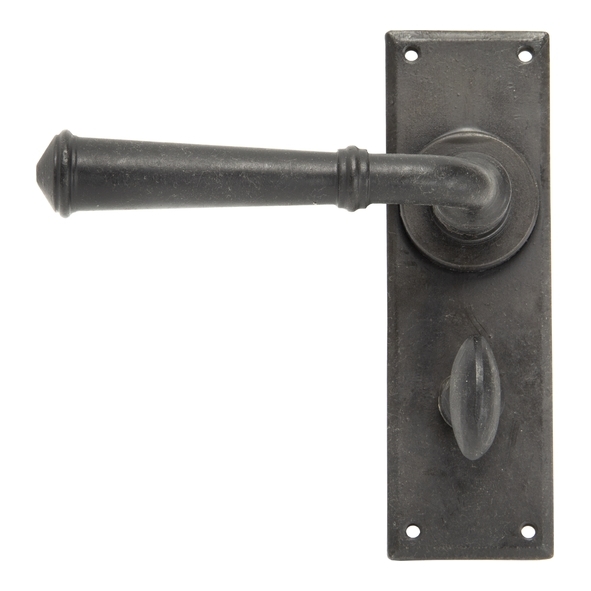 92053 • 152 x 48 x 5mm • External Beeswax • From The Anvil Regency Lever Bathroom Set