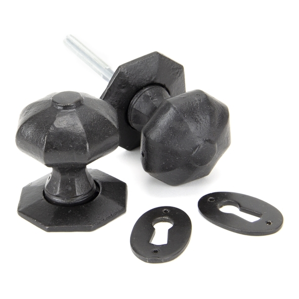 92064 • 54mm • External Beeswax • From The Anvil Octagonal Mortice/Rim Knob Set