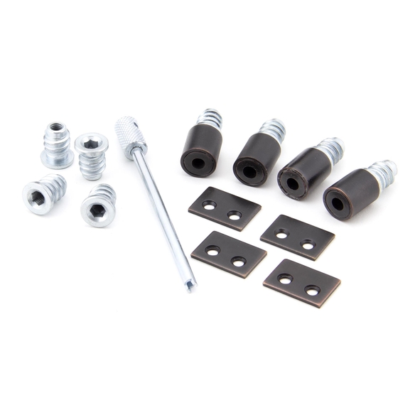 92135 � 10 x 19mm � Aged Bronze � From The Anvil Secure Stops