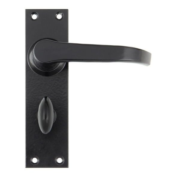 92161 • 154 x 42 x 5mm • Black • From The Anvil Deluxe Lever Bathroom Set
