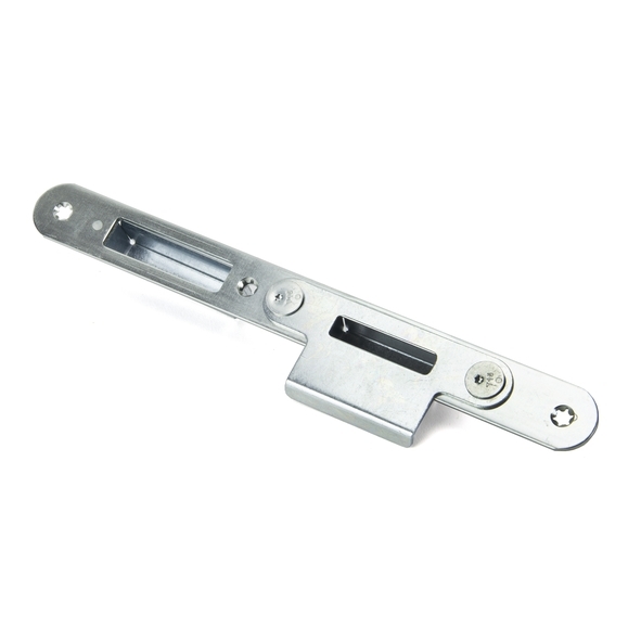 92165 • 235mm x 24mm • BZP • From The Anvil Winkhaus Centre Latch Keep LH 56mm Door