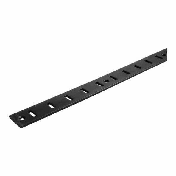92137 • 1827 x 19mm • Black • From The Anvil Flat Bookcase Strip 1.83m