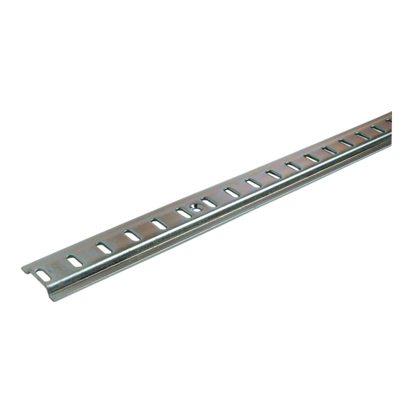 BKR-1800-ZP  Strip  Raised  Zinc Plated  Raised Bookcase [Tonks] Strip
