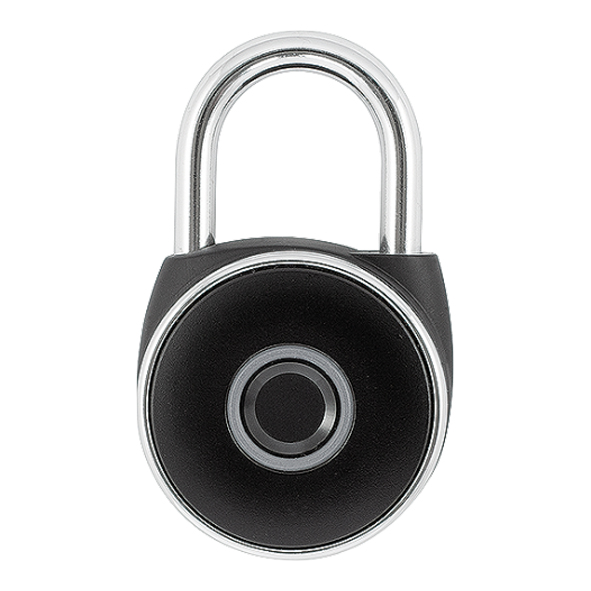 AR90/54-B-BLK  54mm [94mm]  Fingerprint  Hoppe IP66 Rated Hardened Steel Padlock