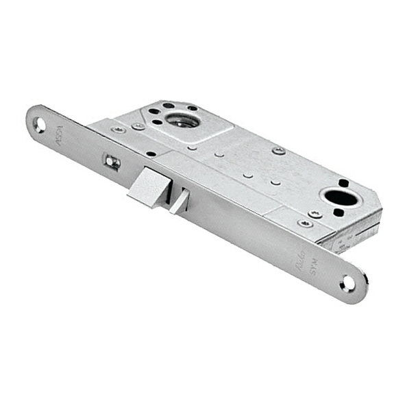 5784-50-SC • 078mm [50mm] • Satin Chrome • Assa Modular Deadlocking Nightlatch With Snib Holdback