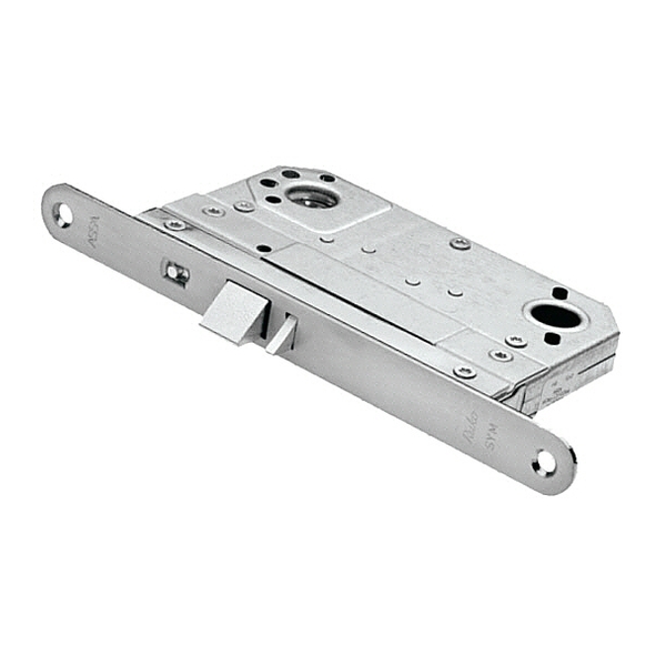 5784-70-SC • 098mm [70mm] • Satin Chrome • Assa Modular Deadlocking Nightlatch With Snib Holdback