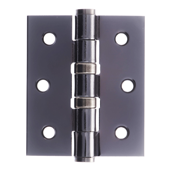 A2HB32525BN  076 x 065 x 2.5mm  Black Nickel [50kg]  Strong Ball Bearing Square Corner Steel Butt Hinges