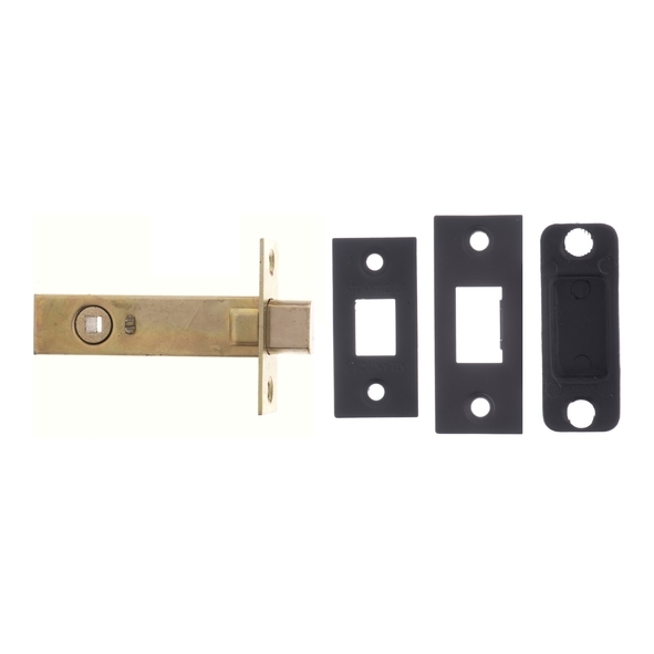 ADB25MB  064mm [044mm]  Matt Black  Atlantic Heavy Tubular Deadbolt