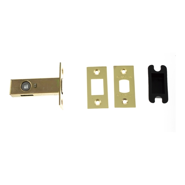 ADB25PB • 064mm [044mm] • Polished Brass Plated • Atlantic Heavy Tubular Deadbolt