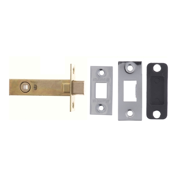 ADB25PC • 064mm [044mm] • Polished Chrome • Atlantic Heavy Tubular Deadbolt