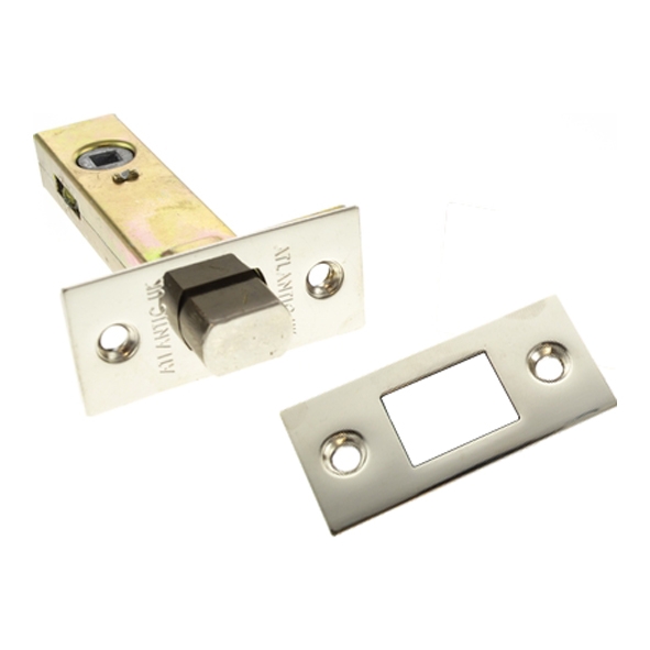 ADB3PN  076mm [057mm]  Polished Nickel  Atlantic Heavy Tubular Deadbolt