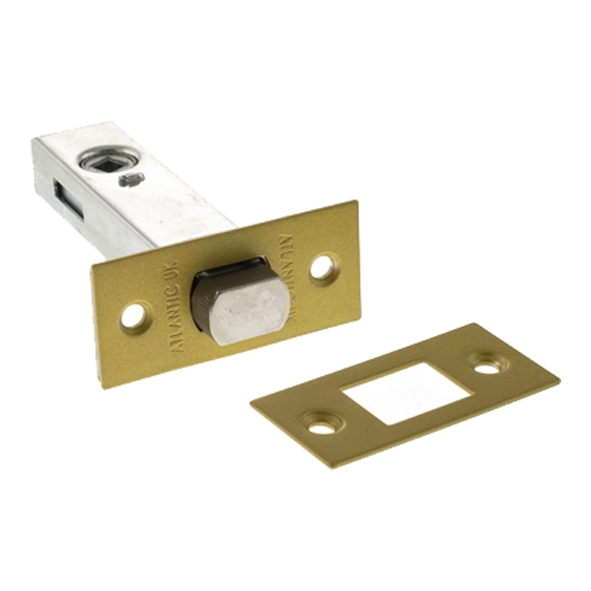 ADB25SB  064mm [044mm]  Satin Brass  Atlantic Heavy Tubular Deadbolt