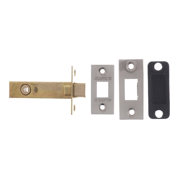 ADB4SN • 100mm [076mm] • Satin Nickel • Atlantic Heavy Tubular Deadbolt