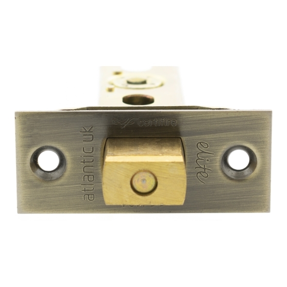 ADBCE25AB  064mm [044mm]  Antique Brass  Atlantic Tubular Fire Rated CE Deadbolt