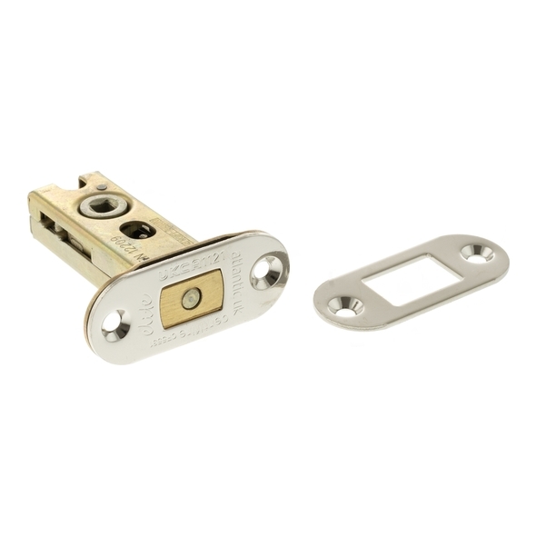 ADBRCE25PN • 064mm [044mm] • Polished Nickel • Atlantic Radiused Tubular Fire Rated CE Deadbolt