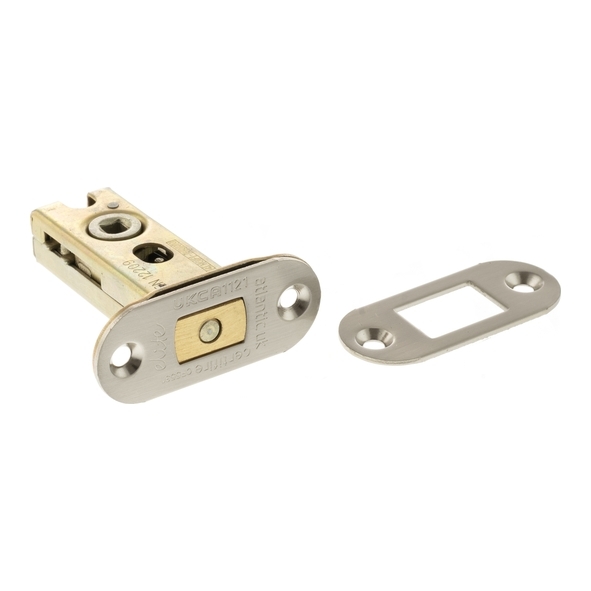 ADBRCE25SN  064mm [044mm]  Satin Nickel  Atlantic Radiused Tubular Fire Rated CE Deadbolt