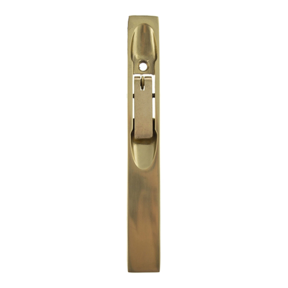 AFB15019PB  150 x 19mm  Polished Brass  Atlantic Hardware Lever Action Flush Bolt