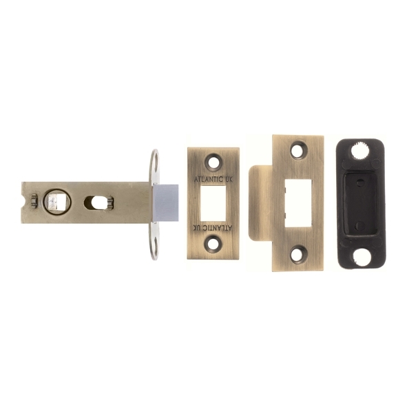 AL25MAB • 064mm [044mm] • Matt Antique Brass • Atlantic Heavy Tubular Latch