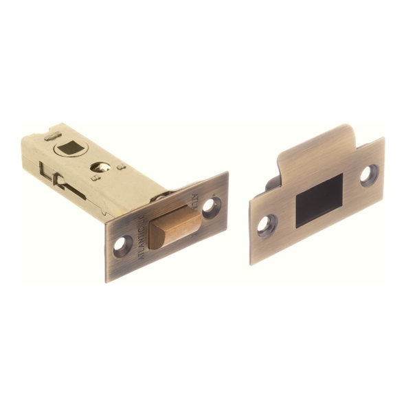 AL3MAB • 076mm [057mm] • Matt Antique Brass • Atlantic Heavy Tubular Latch