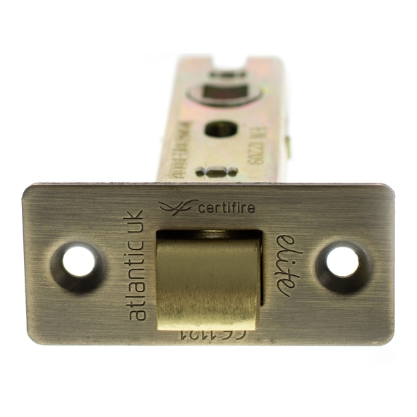 ALCE25MAB • 064mm [044mm] • Matt Antique Brass • Atlantic Tubular Fire Rated CE Latch