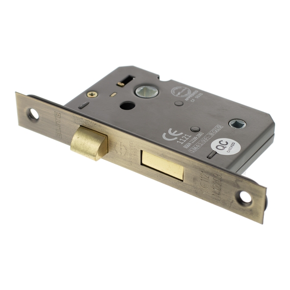 ALKBATH25MAB • 065mm [044mm] • Matt Antique Brass • Atlantic CE Marked Bathroom Lock