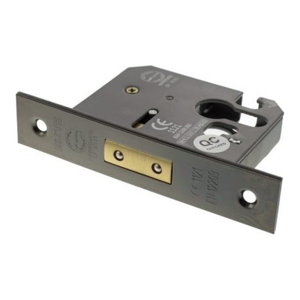 ALKDEADE25BN • 065mm [044mm] • Black Nickel • Atlantic CE Marked Euro Cylinder Deadlock Case