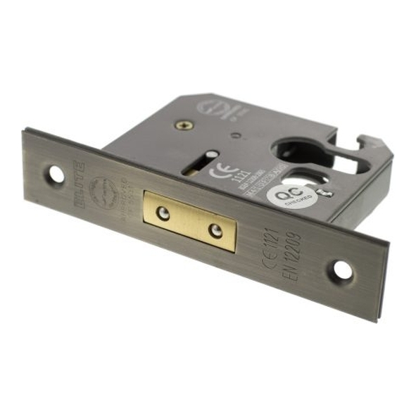 ALKDEADE25MAB • 065mm [044mm] • Matt Antique Brass • Atlantic CE Marked Euro Cylinder Deadlock Case