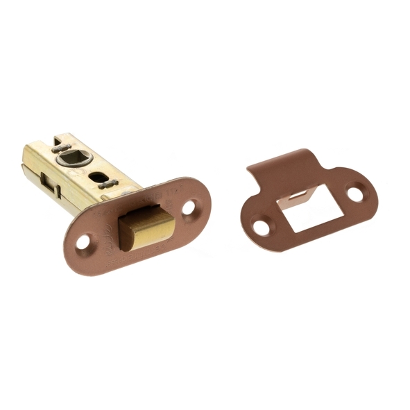 ALRCE25USC  064mm [044mm]  Urban Satin Copper  Atlantic Radiused Tubular Fire Rated CE Latch